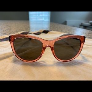 Tory Burch Red and Black Sunglasses